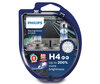 Pakiet 2 żarówek H4 Philips RacingVision GT200 60/55W +200% - 12342RGTS2