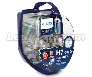 Pakiet 2 żarówek H7 Philips RacingVision GT200 55W +200% - 12972RGTS2