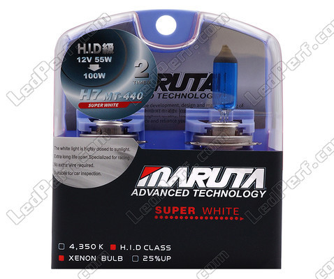 Pakiet 2 żarówek H7 MTEC Maruta Super White - Biały czysty