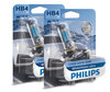 Pakiet 2 żarówek HB4 Philips WhiteVision ULTRA + świateł postojowych - 9006WVUB1