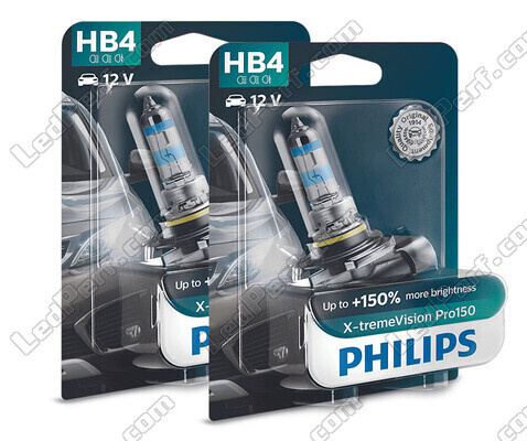 Pakiet 2 żarówek HB4 Philips X-tremeVision PRO150 51W - 9006XVPB1