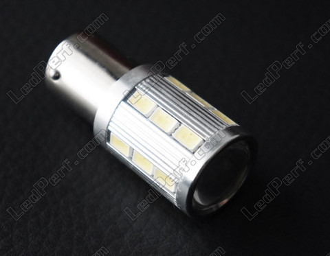 LED P21W magnifier Wysokiej Mocy ze szkłem powiększającym do Światła do jazdy dziennej świateł dziennych i Światła cofania