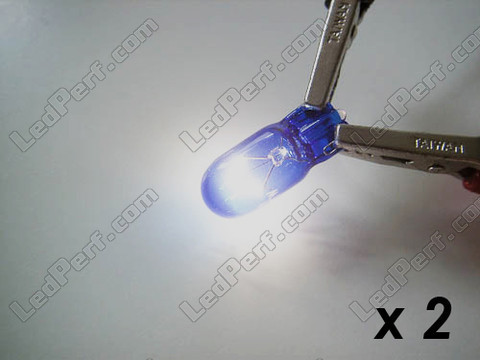 żarówka T10 W5W Halogen Blue vision Xenon effect LED