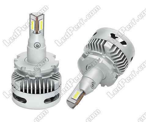 Żarówki LED D3S/D3R do reflektorów Xenon i  Bi Xenon w różnych położeniach