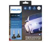 Zestaw żarówek H3 LED PHILIPS Ultinon Pro9000 +200% 5800K - 11336U90CWX2