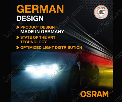 Niemiecki design H4 LED Osram LEDriving® XTR 6000K - 64193DWXTR