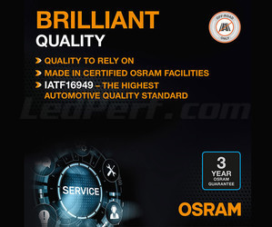 Zestaw 2 żarówek LED H7 Osram LEDriving® XTR 6000K - 64210DWXTR