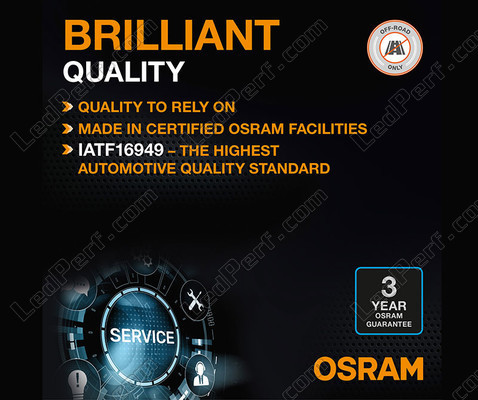 Zestaw 2 żarówek LED H7 Osram LEDriving® XTR 6000K - 64210DWXTR