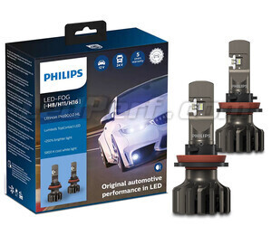 Zestaw żarówek H8 LED PHILIPS Ultinon Pro9000 +250% 5800K - 11366U90CWX2