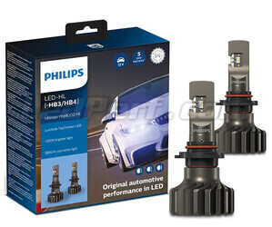 Zestaw żarówek HB3 (9005) LED PHILIPS Ultinon Pro9000 +250% 5800K- 11005U90CWX2