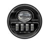 Czarne optyki LED o średnicy 4,5 cala do reflektorów dodatkowych - Typ 1