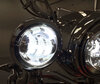 Full LED Optyka 4.5 cala chromowane do dodatkowych reflektorów - Typ 2