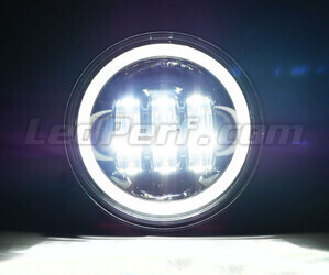 Full LED Optyka 4.5 cala chromowane do dodatkowych reflektorów - Typ 3