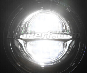 Optyka motocykl Full LED Chromowana do reflektora okrągły o średnicy 5.75 cala - Typ 5