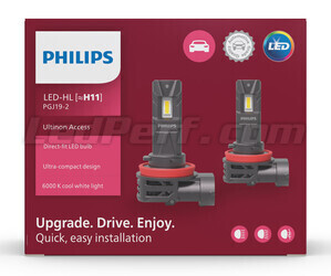 Żarówki H11 LED Philips Ultinon Access 12V - 11362U2500C2
