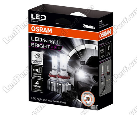 Opakowanie żarówek H16 LED Osram LEDriving HL Bright- 64211DWBRT-2HFB