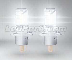 Żarówki H4 LED Osram Easy włączone
