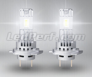 Żarówki H7 LED Osram Easy włączone