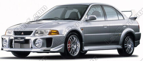 Samochód Mitsubishi Lancer Evolution 5 (1998 - 1999)