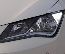 Pakiet LED świateł do jazdy dziennej LED (xenon biały) do Seat Leon 3 (5F)