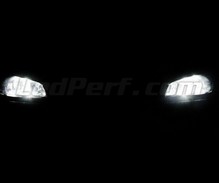 Pakiet świateł postojowych LED (xenon biały) do Renault Megane 1 phase 2