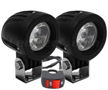 Dodatkowe reflektory LED do Aprilia Mojito Custom 50 - Daleki zasięg