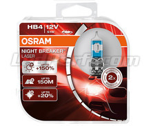Pakiet 2 żarówek HB4 Osram Night Breaker Laser +150% - 9006NL-HCB