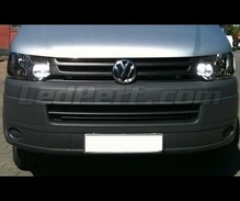Pakiet LED świateł do jazdy dziennej LED (xenon biały) do Volkswagen Multivan / Transporter T5