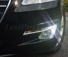 Pakiet świateł do jazdy dziennej LED (xenon biały) do Peugeot 508 (bez oryginalnych xenon)