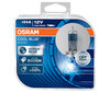 Pakiet 2 żarówek H4 Osram Cool Blue Boost - 5000K - 62193CBB-HCB