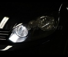 Pakiet żarówek świateł do jazdy dziennej i drogowych H15 Xenon Effect do Volkswagen Golf 7 (<11/2016)