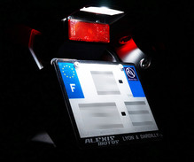 Pakiet oświetlenia LED tablicy rejestracyjnej (xenon biały) do BMW Motorrad S 1000 R (2017 - 2020)