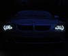 Pakiet Angel eyes LED do BMW serii 6 (E63 E64) Faza 1 - z oryginalnym Xenon -Standard