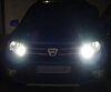 Pakiet LED świateł do jazdy dziennej/świateł postojowych (xenon biały) do Dacia Sandero 2