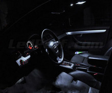 Pakiet wnętrza LUX full LED (biały czysty) do Audi A4 B7 Kabriolet - PLUS