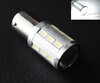 Żarówka P21W Magnifier z 21 LED SG Wysokiej Mocy + Szkło powiększające białe Trzonek BA15S