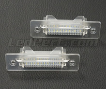 Pakiet 2 modułów LED do tylnej tablicy rejestracyjnej VW Audi Seat Skoda (typ 10)