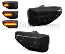 Dynamiczne boczne kierunkowskazy LED dla Dacia Logan 2