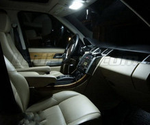 Pakiet wnętrza LUX full LED (biały czysty) do Range Rover L322 Basique