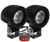 Dodatkowe reflektory LED do Aprilia Sport City Street 125 - Daleki zasięg
