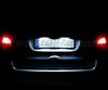 Pakiet oświetlenia LED tablicy rejestracyjnej (xenon biały) do Renault Scenic