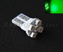 Żarówka T10 Efficacity z 5 LED TL Zielone (w5w)