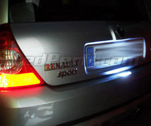 Pakiet oświetlenia LED tablicy rejestracyjnej (xenon biały) do Renault Clio 2