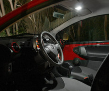 Pakiet wnętrza LUX full LED (biały czysty) do Peugeot 107