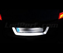 Pakiet oświetlenia LED tablicy rejestracyjnej (xenon biały) do Renault Megane 2