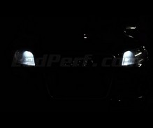 Pakiet świateł postojowych LED (xenon biały) do Audi A4 B7