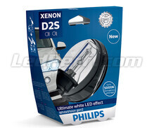 Żarówka Xenon D2S Philips WhiteVision Gen2 +120% 5000K - 85122WHV2S1