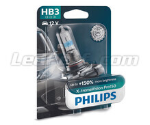 1x żarówka HB3 Philips X-tremeVision PRO150 60W 12V - 9005XVPB1