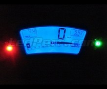 Zestaw LED licznika Niebieski do Kawasaki ER-6F