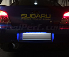 Pakiet oświetlenia LED tablicy rejestracyjnej (xenon biały) do Subaru Impreza GG/GD